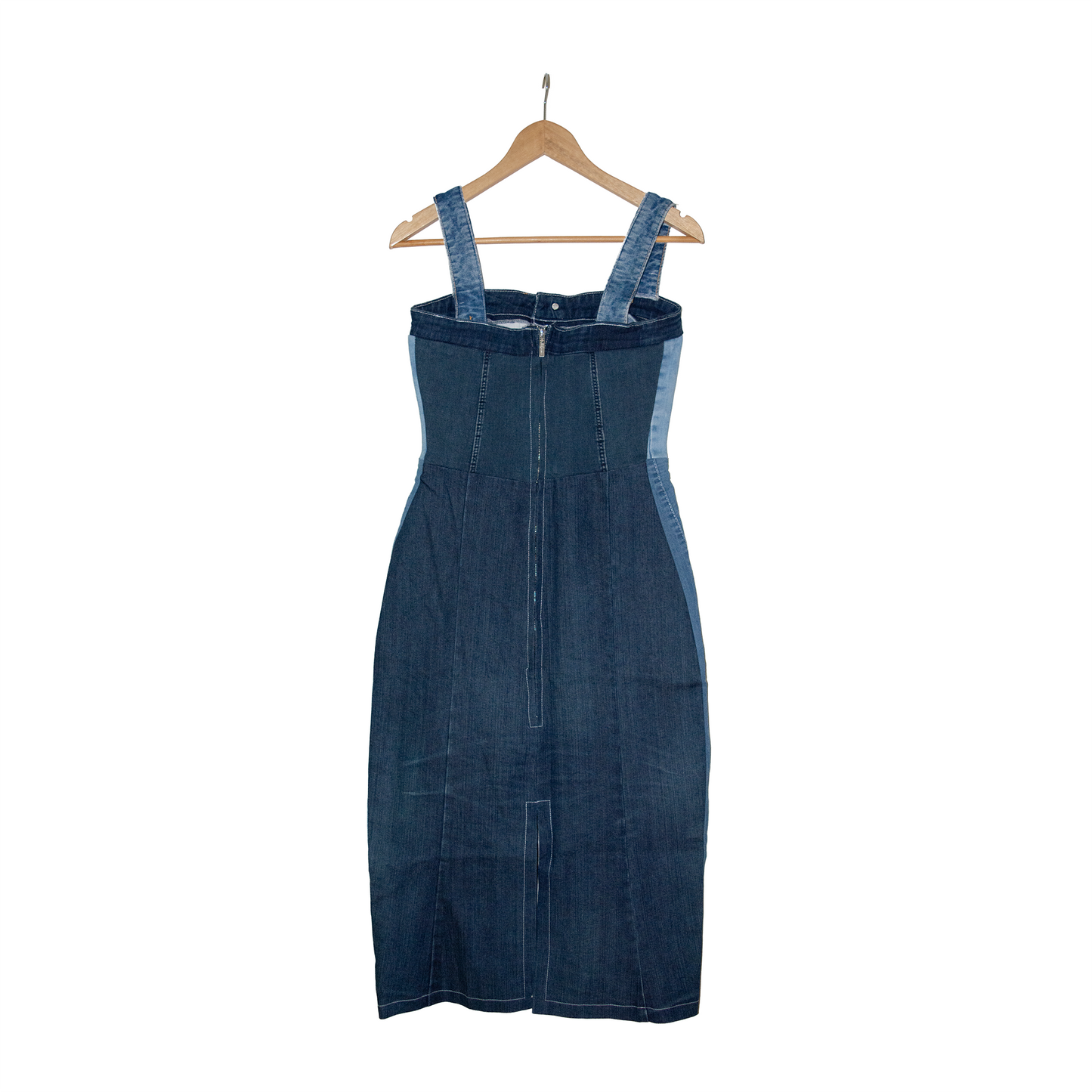 Newspaper Maxi Licht/Donkerblauw Hangend XS/S Achterkant