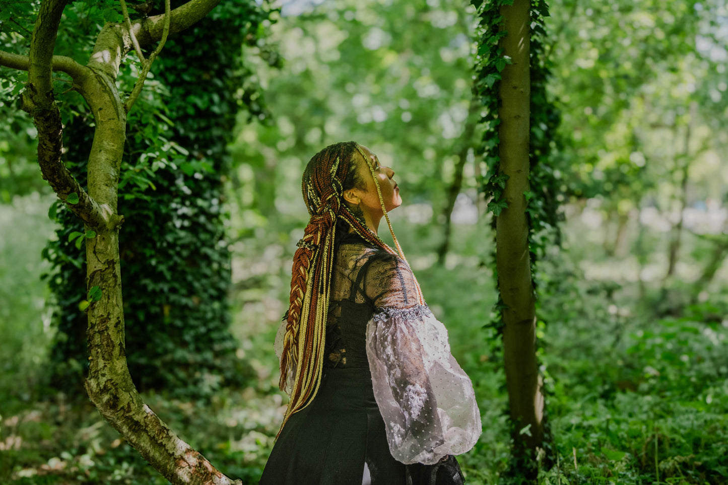 Princess Christina Top achter-/zijkant fotoshoot in maat S