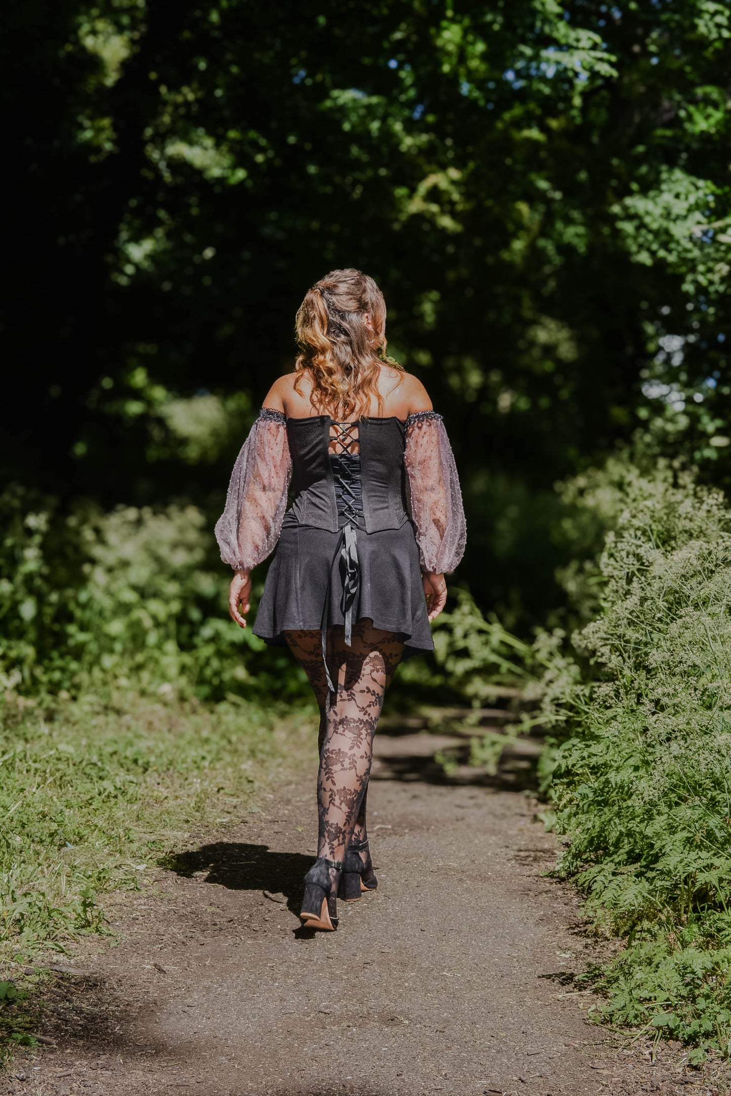 Princess Christina Top achterkant fotoshoot in maat L