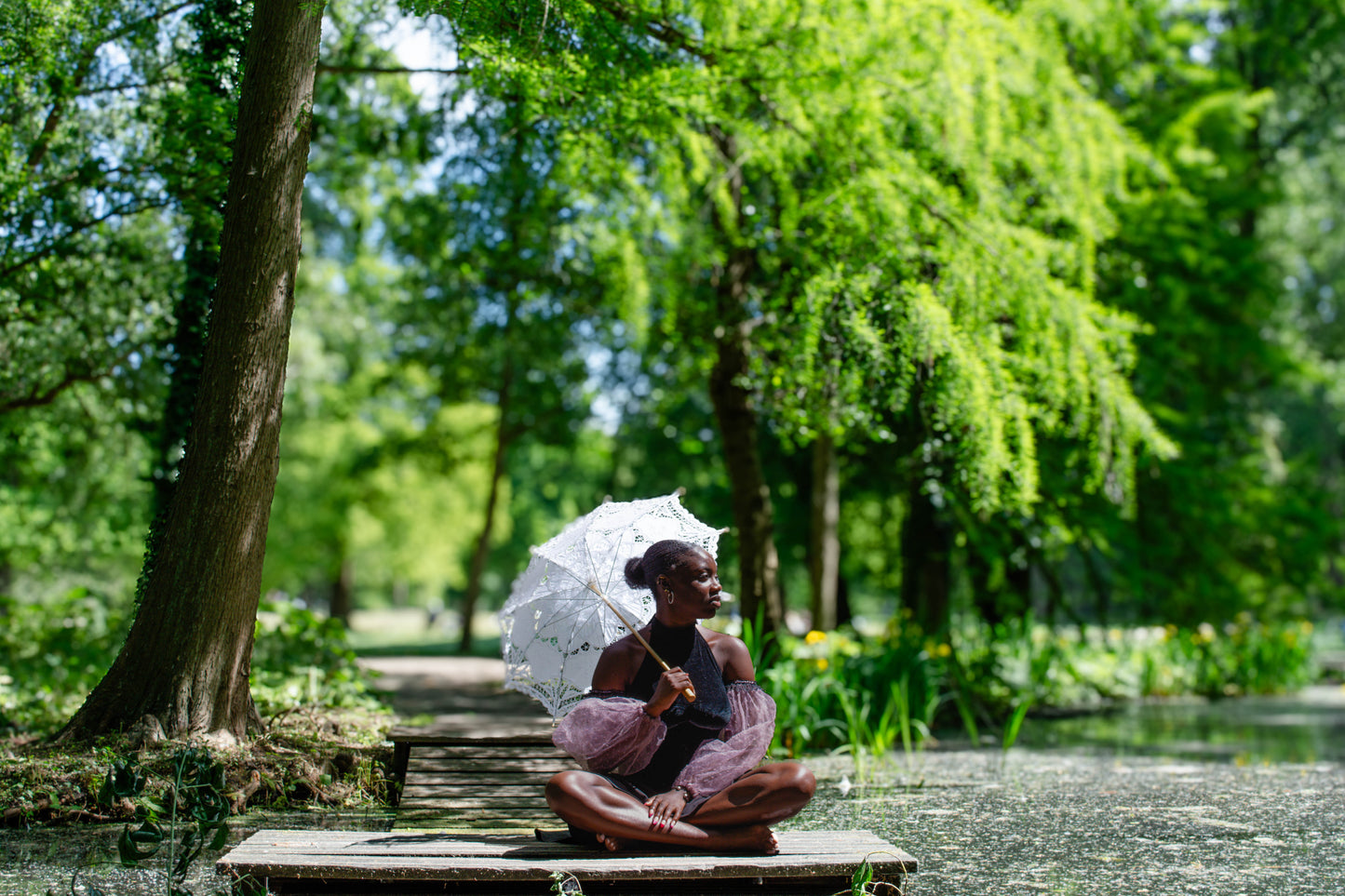 Princess Christina Top voorkant fotoshoot in maat M