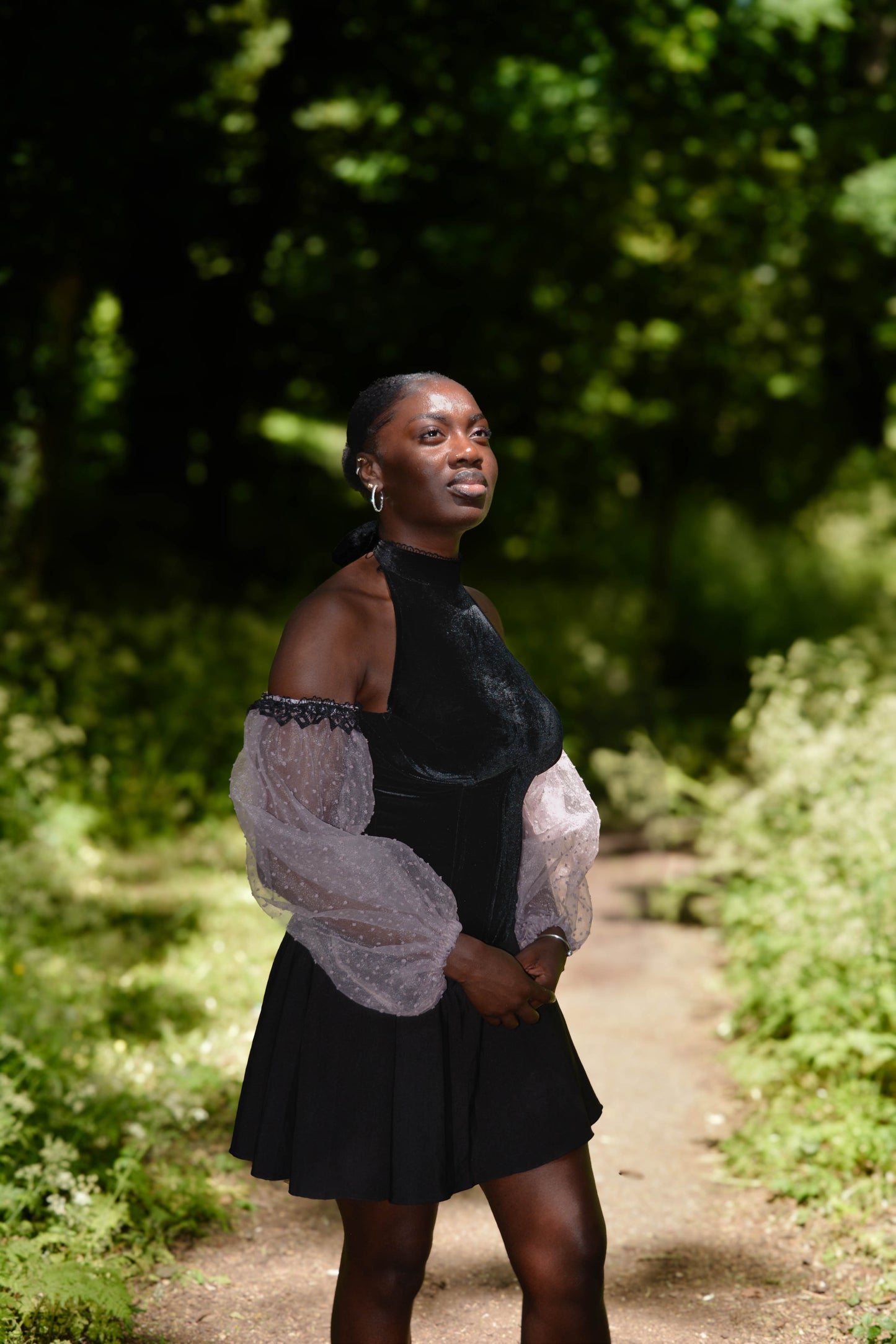 Princess Christina Top voor-/zijkant fotoshoot in maat M