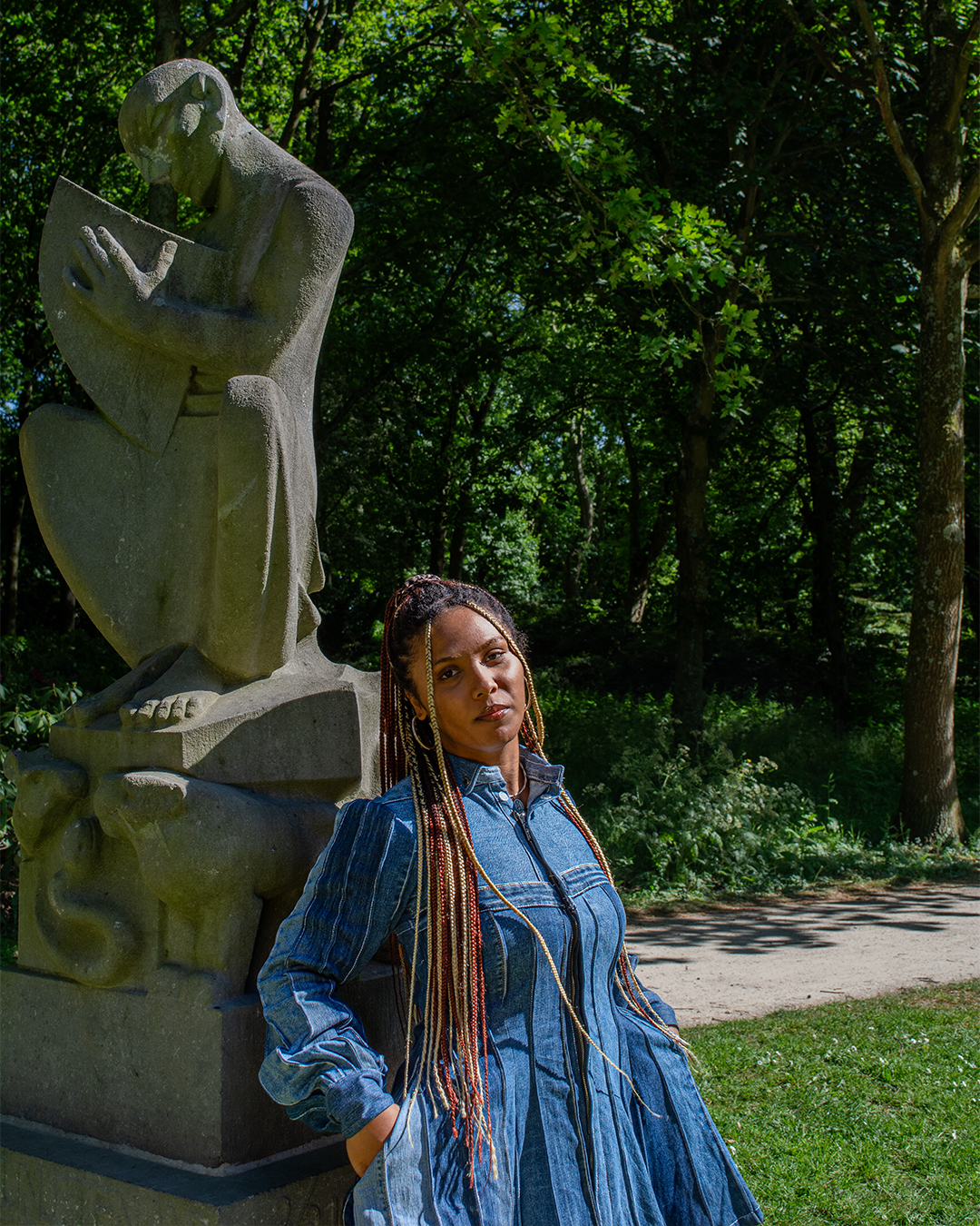 Xha Original Minidress S met Model (cutoff)